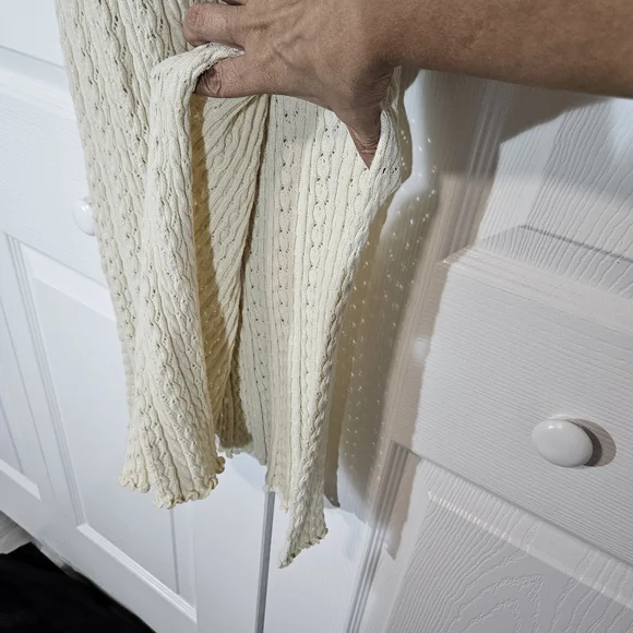 Cream Knit Skirt Size S - Picture 4 of 8